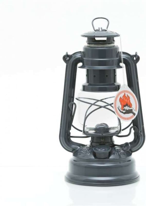 Feuerhand Hurricane Lantern 276 Grå Feuerhand Hurricane Lantern 276 Grå