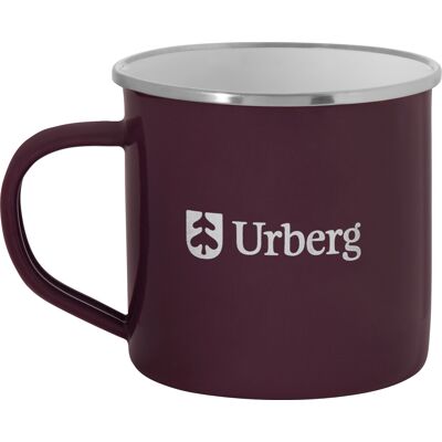 Urberg Emaljmugg 340 Ml Mörk Lila - Emaljekrus Urberg Emaljmugg 340 Ml Mörk Lila - Emaljekrus