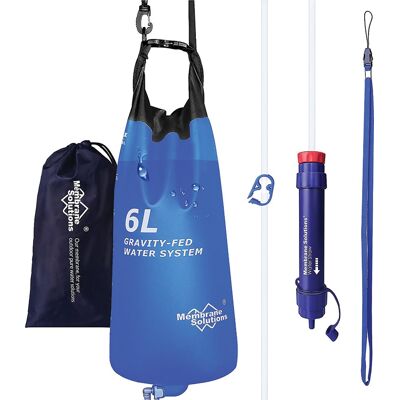 Membrane Solutions Membrane Solution Gravity Bag 6L Nocolor ONESIZE Membrane Solutions Membrane Solution Gravity Bag 6L Nocolor ONESIZE
