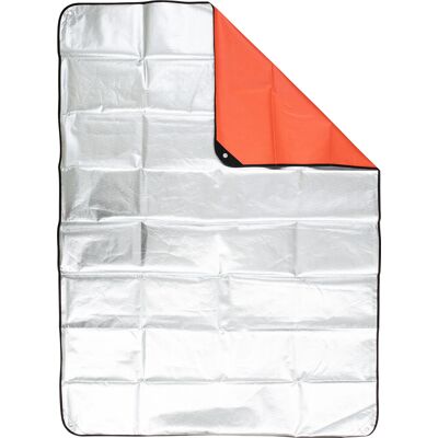 Urberg Heat Blanket Silver/Orange OneSize Urberg Heat Blanket Silver/Orange OneSize