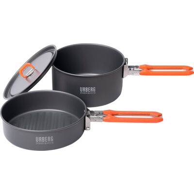 Urberg Rogen 2 Person Cookware Silver OneSize Urberg Rogen 2 Person Cookware Silver OneSize