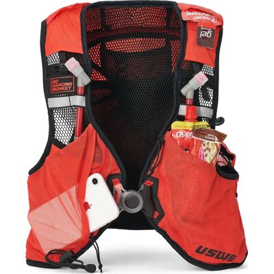 USWE Pace 14L Trail Running Vest Red/black M USWE Pace 14L Trail Running Vest Red/black M