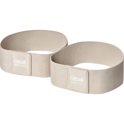 Casall Resistance Bands 2-Pack Light Cashmere OneSize Casall Resistance Bands 2-Pack Light Cashmere OneSize