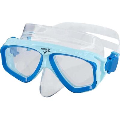 Speedo Adventure Mask Cool Blue/clear OneSize Speedo Adventure Mask Cool Blue/clear OneSize