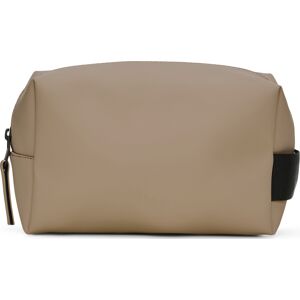 Rains Wash Bag Small W3 Beige One Size Rains Wash Bag Small W3 Beige One Size