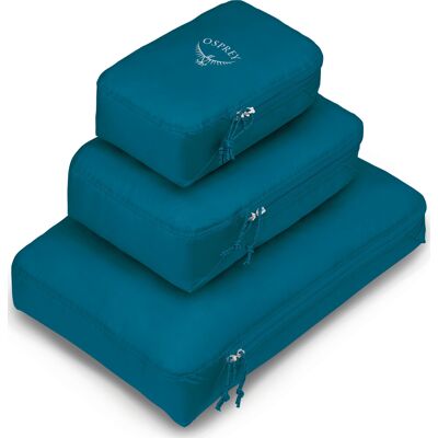 Osprey Ultralight Packing Cube Set Waterfront Blue OneSize Osprey Ultralight Packing Cube Set Waterfront Blue OneSize
