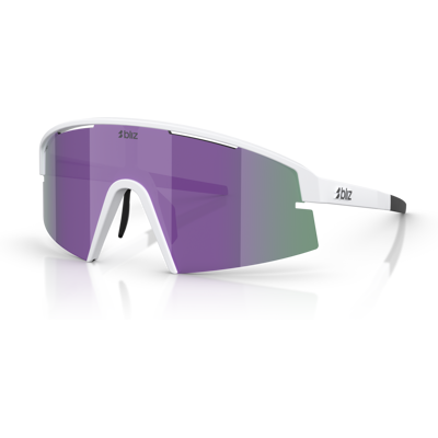 Bliz P006s Matte White/Smoke W Purple Mirror L (0-136) Bliz P006s Matte White/Smoke W Purple Mirror L (0-136)