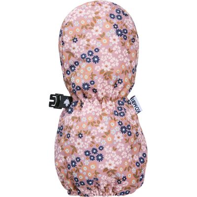 Kombi Kids' Baby Bear Mittens Rose Baby Flowers XXS Kombi Kids' Baby Bear Mittens Rose Baby Flowers XXS