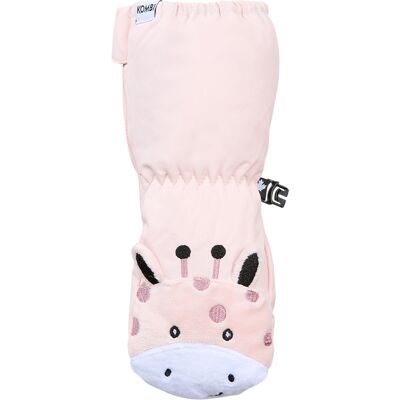Kombi Sherpa Anim Infant Mitt Giraffe XXS Kombi Sherpa Anim Infant Mitt Giraffe XXS