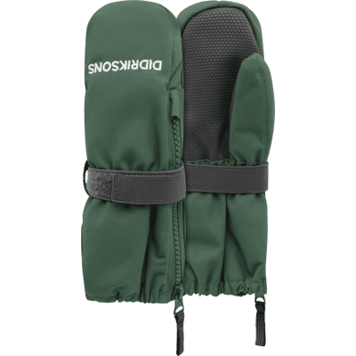 Didriksons Kids' Biggles Zip Mittens Dark Moss 4-6 yr Didriksons Kids' Biggles Zip Mittens Dark Moss 4-6 yr