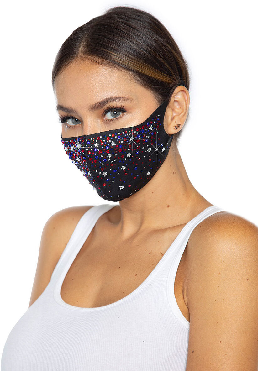 Fashion Mask - Liberty Rhinestone Fashion Mask - Liberty Rhinestone