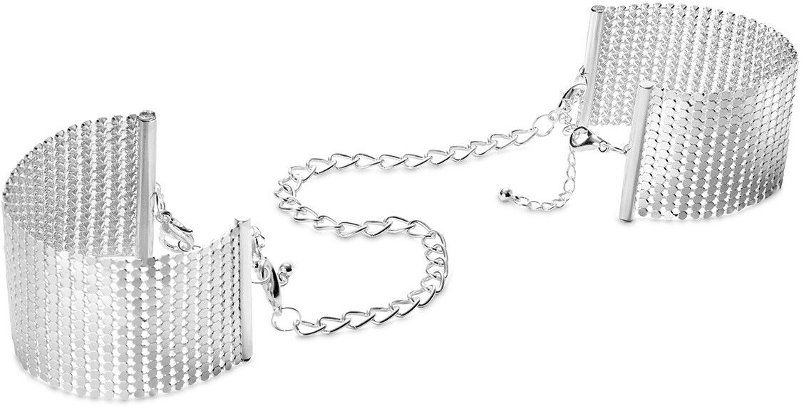 Désir Métallique Cuffs - Bijoux Indiscrets - Silver Désir Métallique Cuffs - Bijoux Indiscrets - Silver