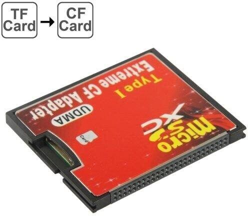 CF-kort Adapter till MicroSD CF-kort Adapter till MicroSD