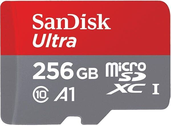 SanDisk 256GB SanDisk Ultra microSDXC Class 10 UHS-I A1 SanDisk 256GB SanDisk Ultra microSDXC Class 10 UHS-I A1
