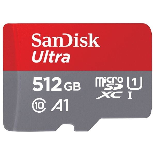 SanDisk Ultra microSDXC Class 10 UHS-I U1 A1 100MB/s 512GB