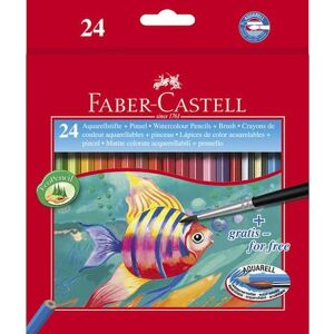 Akvarellpenna Faber-Castell, 24 färger