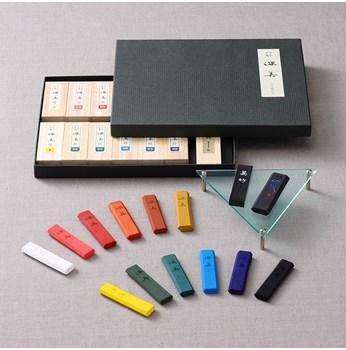 Saiboku Shimbi 14 Ink stick set