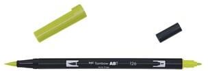 Tombow ABT Dual Brush 126 ljus oliv 6st Tombow ABT Dual Brush 126 ljus oliv 6st