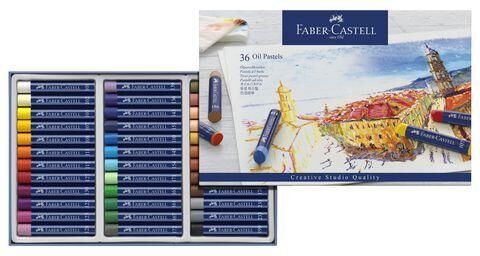 Oljepastellkrita Faber-Castell, 36 färger Oljepastellkrita Faber-Castell, 36 färger