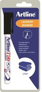 Textilpenna Artline 750 svart 1-blister 12st Textilpenna Artline 750 svart 1-blister 12st
