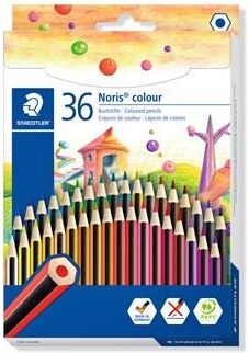 Färgblyertspenna Noris Colour ass (36) 5st Färgblyertspenna Noris Colour ass (36) 5st
