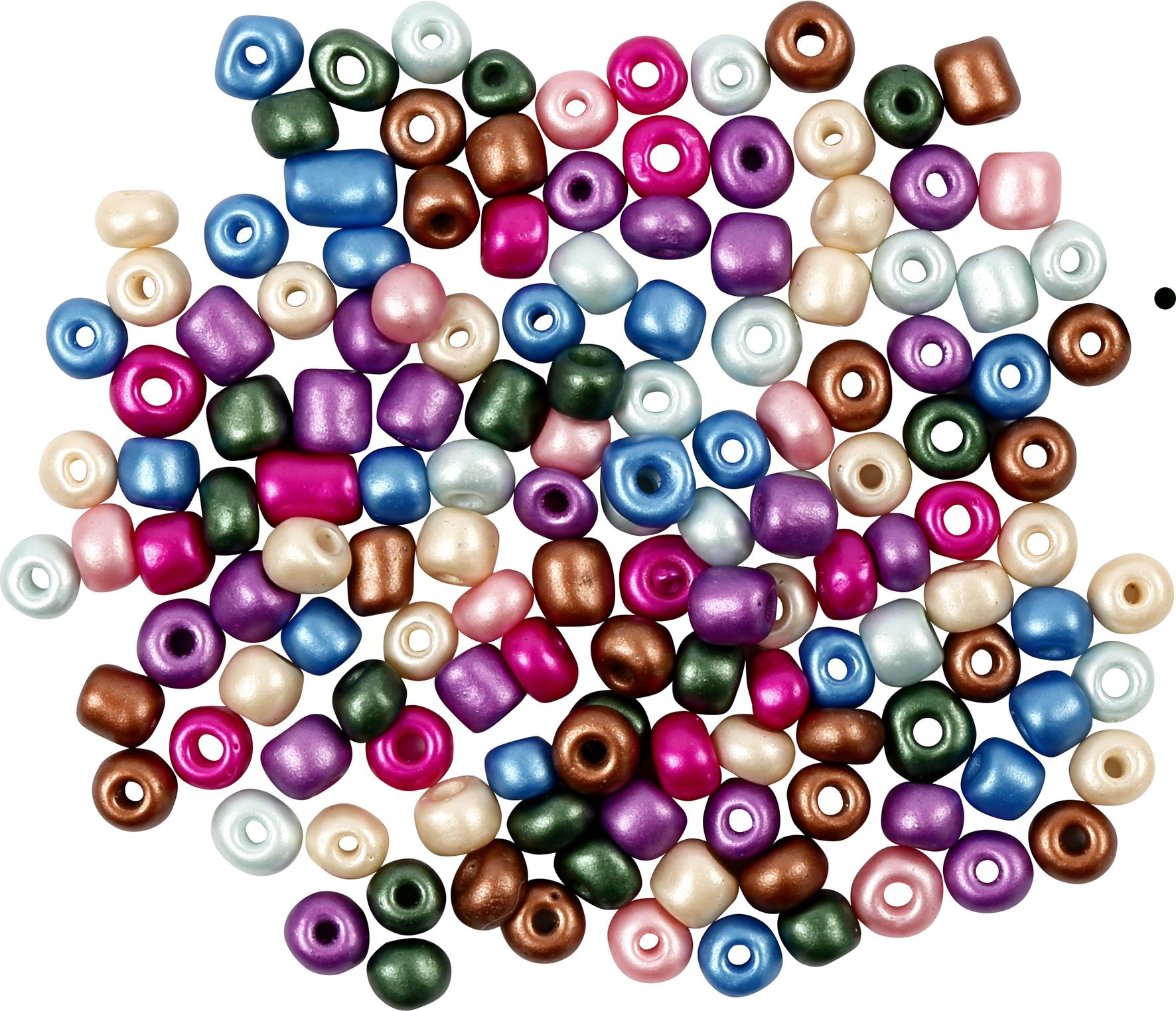 Rocaipärlor 5mm metallic 130g Rocaipärlor 5mm metallic 130g