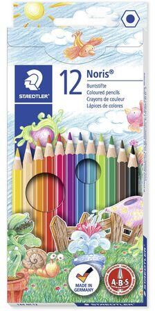 Färgpenna STAEDTLER Noris Club, 12 färger Färgpenna STAEDTLER Noris Club, 12 färger