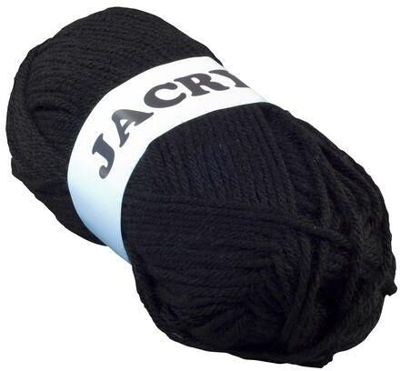 Acrylgarn Svart, 50g Acrylgarn Svart, 50g