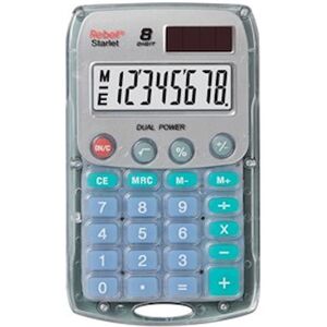 Rebell pocket calculator Starlet transparent