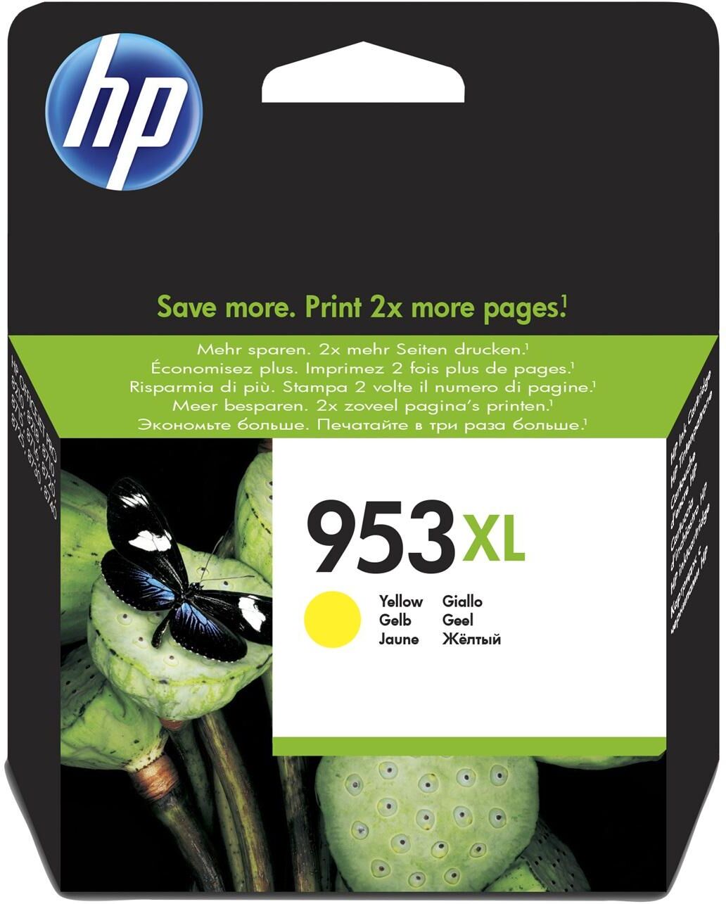 HP Bläckpatron HP F6U18AE 953XL Gul HP Bläckpatron HP F6U18AE 953XL Gul