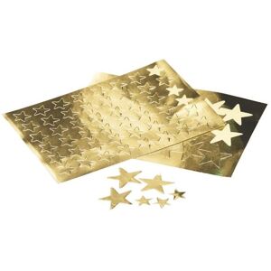 Stickers Stjärna Guld, 13mm, 288/fp