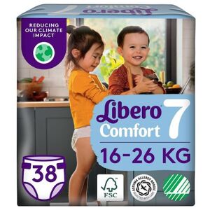 Blöja LIBERO Comfort S7 16-26kg 38/fp