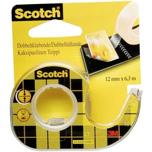 Dubbelhäftande tejp SCOTCH 136D 6mx12mm