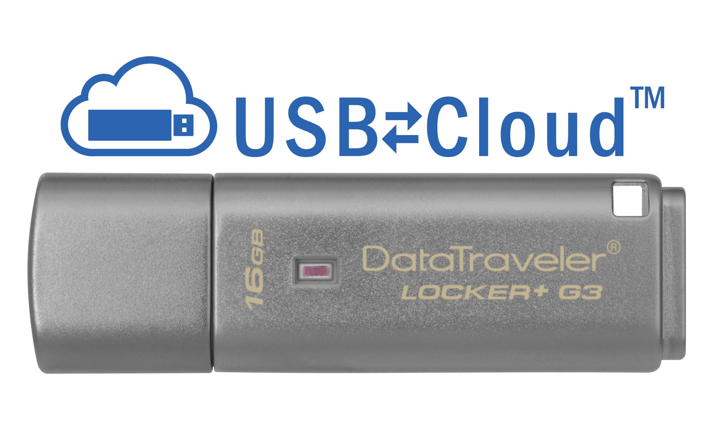 Kingston USB-minne KINGSTON Locker+ G3 3.0 16GB