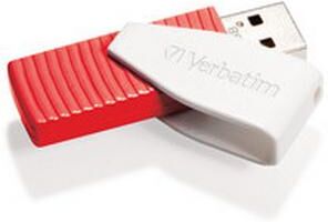Verbatim USB 2.0 Store ´N´ Go Swivel 16GB, Red Verbatim USB 2.0 Store ´N´ Go Swivel 16GB, Red