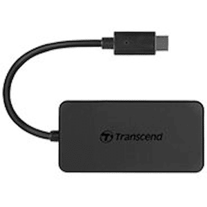 Transcend HUB2C - Hubb - 4 x USB 3.1 Gen 1 - skrivbordsmodell