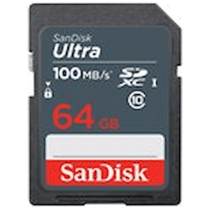 SanDisk Ultra - Flash-minneskort - 64 GB - Class 10 - SDXC UHS-I