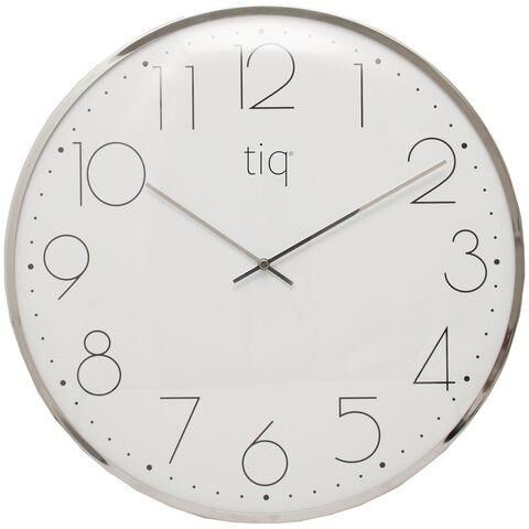 Väggur TIQ 30cm silver Väggur TIQ 30cm silver