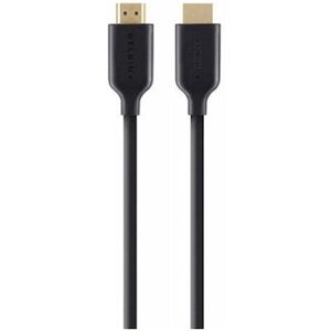 Gold-Plated High-Speed HDMI Cable w/Ethernet, Black (1m)