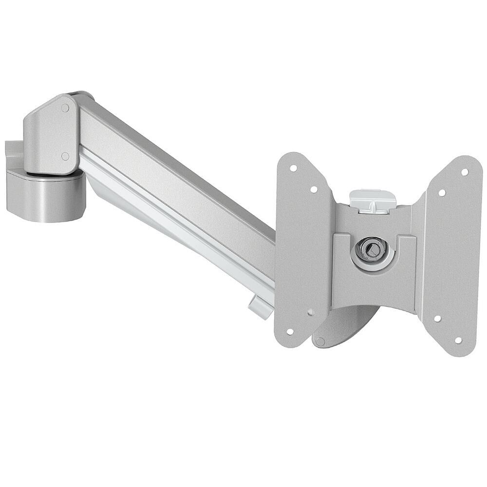 Monitorarm STOCKHOLM Toolbar 3-8 kg, Gasfjädrad Silver Monitorarm STOCKHOLM Toolbar 3-8 kg, Gasfjädrad Silver