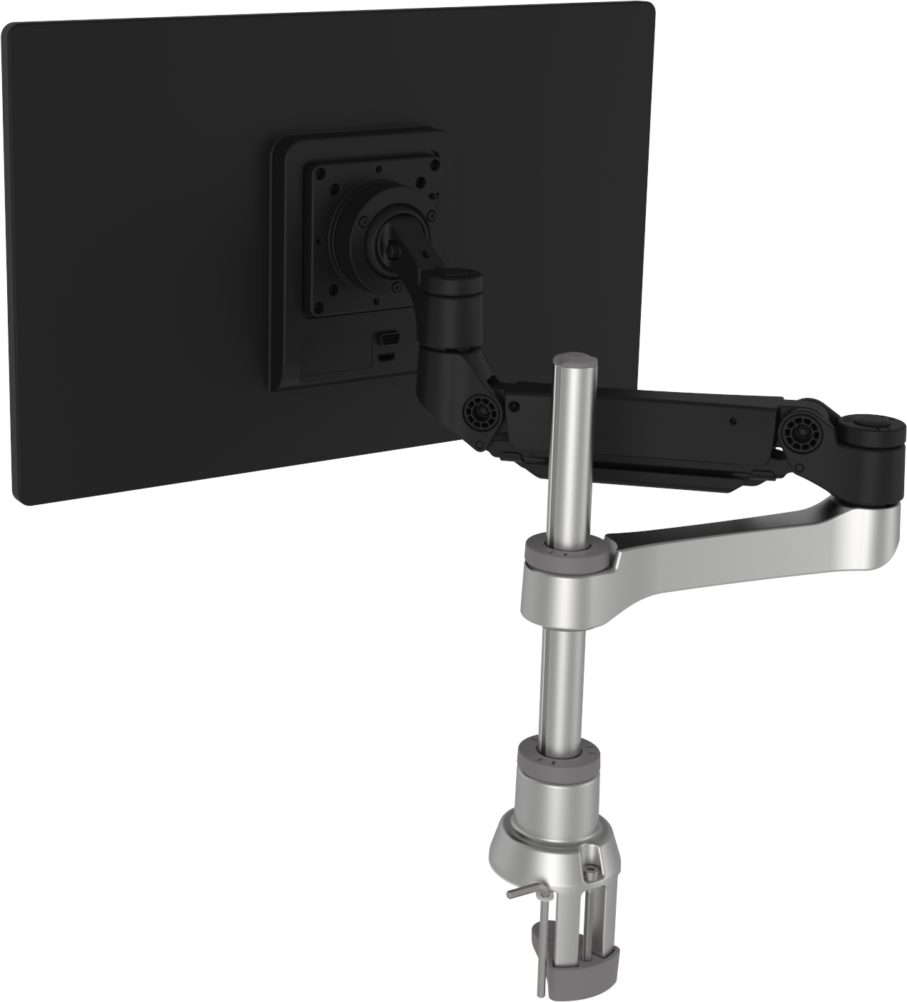 R-Go Caparo 4 Monitor Arm, gas spring, 3-9 kg, dynamic, silver R-Go Caparo 4 Monitor Arm, gas spring, 3-9 kg, dynamic, silver