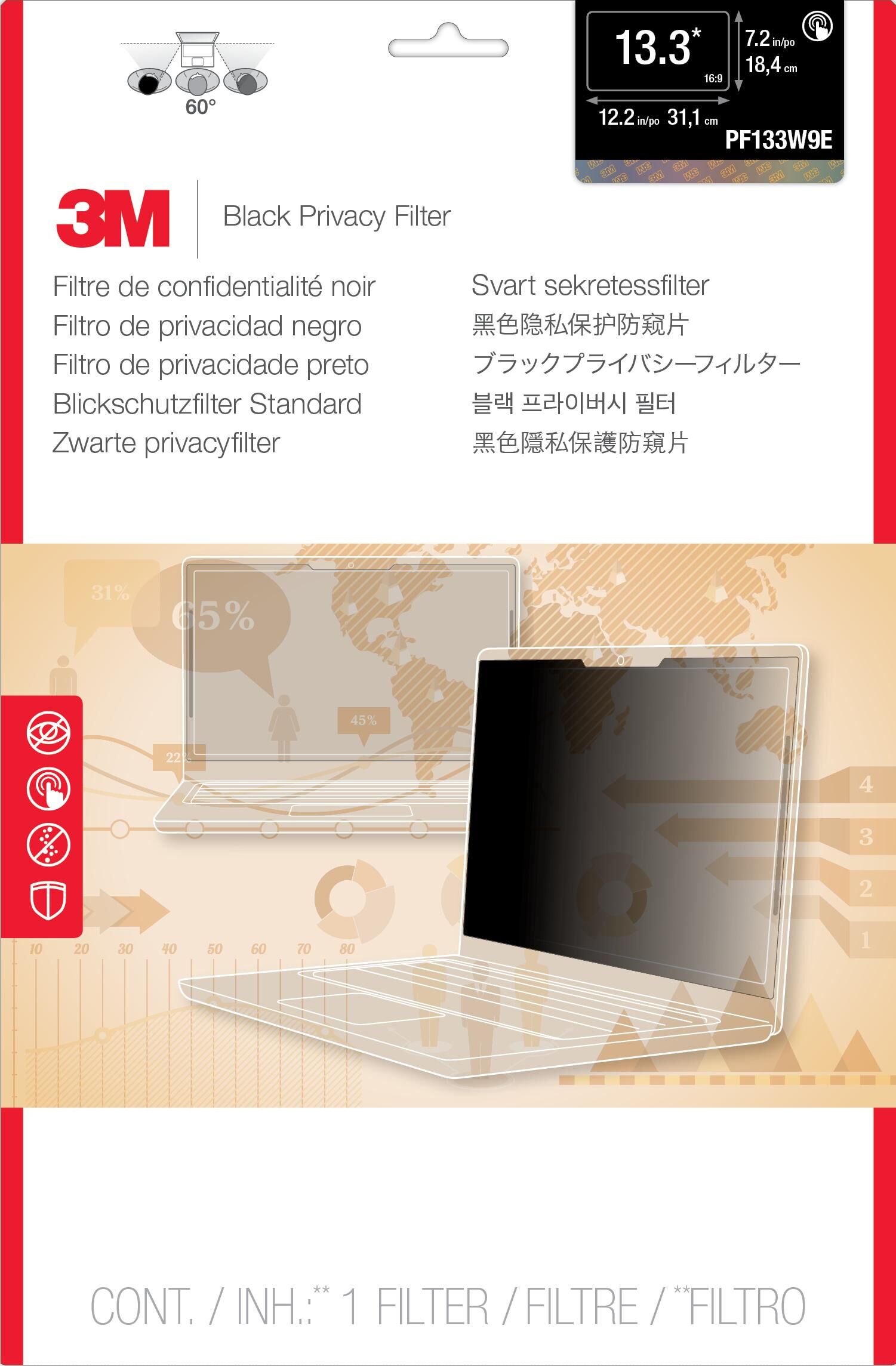 3M Integritetsfilter f 3M Integritetsfilter f