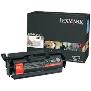 Lexmark Toner LEXMARK X654X31E 36K svart