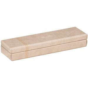 Rhodiarama pencil box 21x5,5x3cm Beige