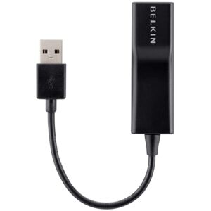 Belkin USB 2.0 Ethernet Adapter - Nätverksadapter - USB 2.0