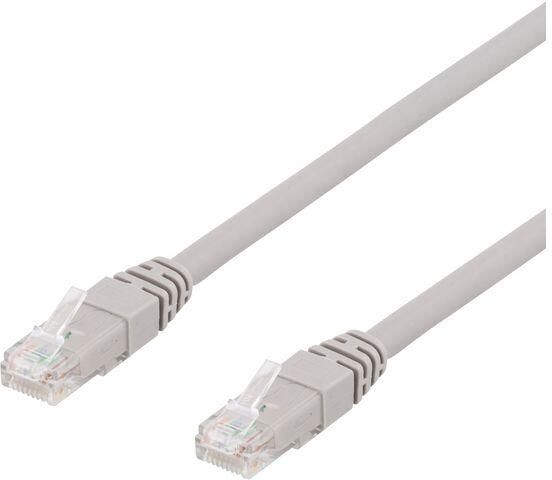 Deltaco Kabel DELTACO Nätverk UTP Cat6a 20m Grå Deltaco Kabel DELTACO Nätverk UTP Cat6a 20m Grå