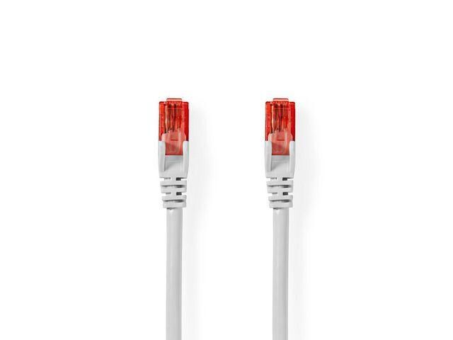 Kabel NEDIS Nätverk UTP Cat6 1m Vit Kabel NEDIS Nätverk UTP Cat6 1m Vit