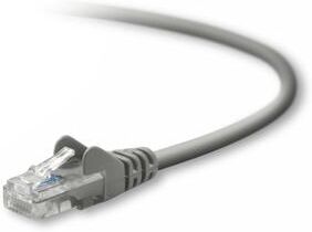 Snagless UTP Patch Cable, Cat5e, Grey (3m)