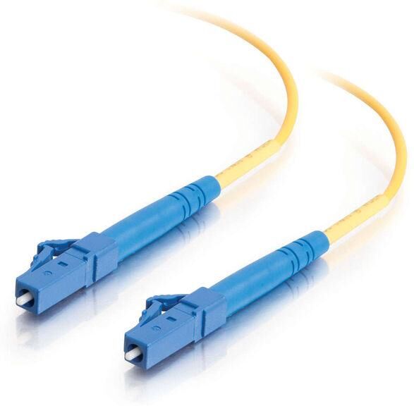 C2G LC-LC 9/125 OS1 Duplex Singlemode PVC Fiber Optic Cable C2G LC-LC 9/125 OS1 Duplex Singlemode PVC Fiber Optic Cable