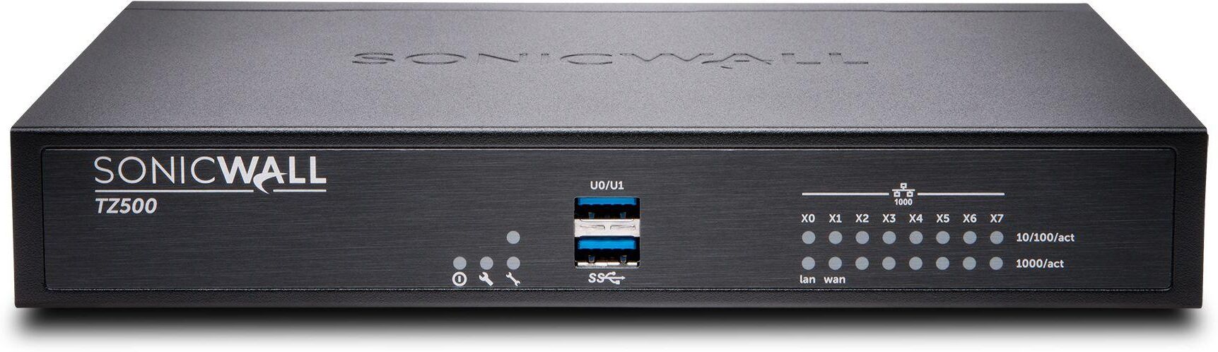 SonicWall TZ500 - Advanced Edition - säkerhetsfunktion - 8 SonicWall TZ500 - Advanced Edition - säkerhetsfunktion - 8